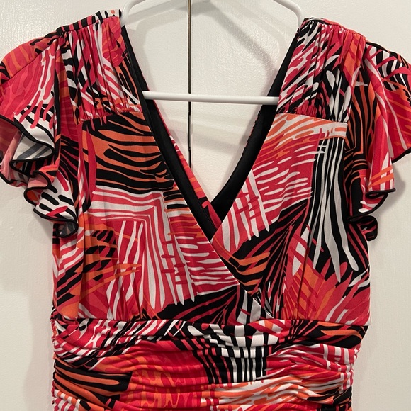 Sandra Darren Size 6 floral dress - Picture 2 of 2